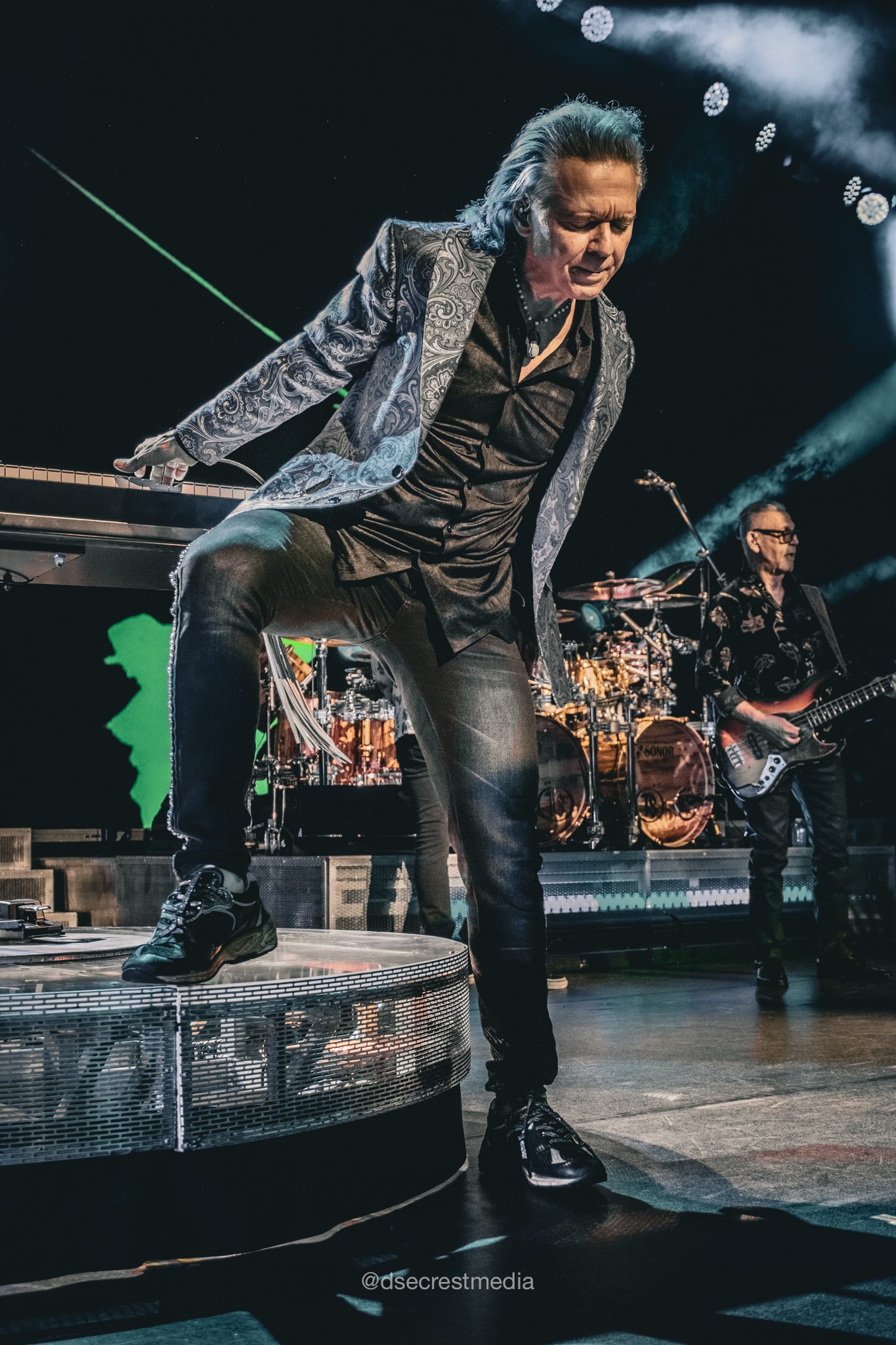 STYX live at Blossom Music Center in Cuyahoga Falls, Ohio on "Brotherhood of Rock Tour"