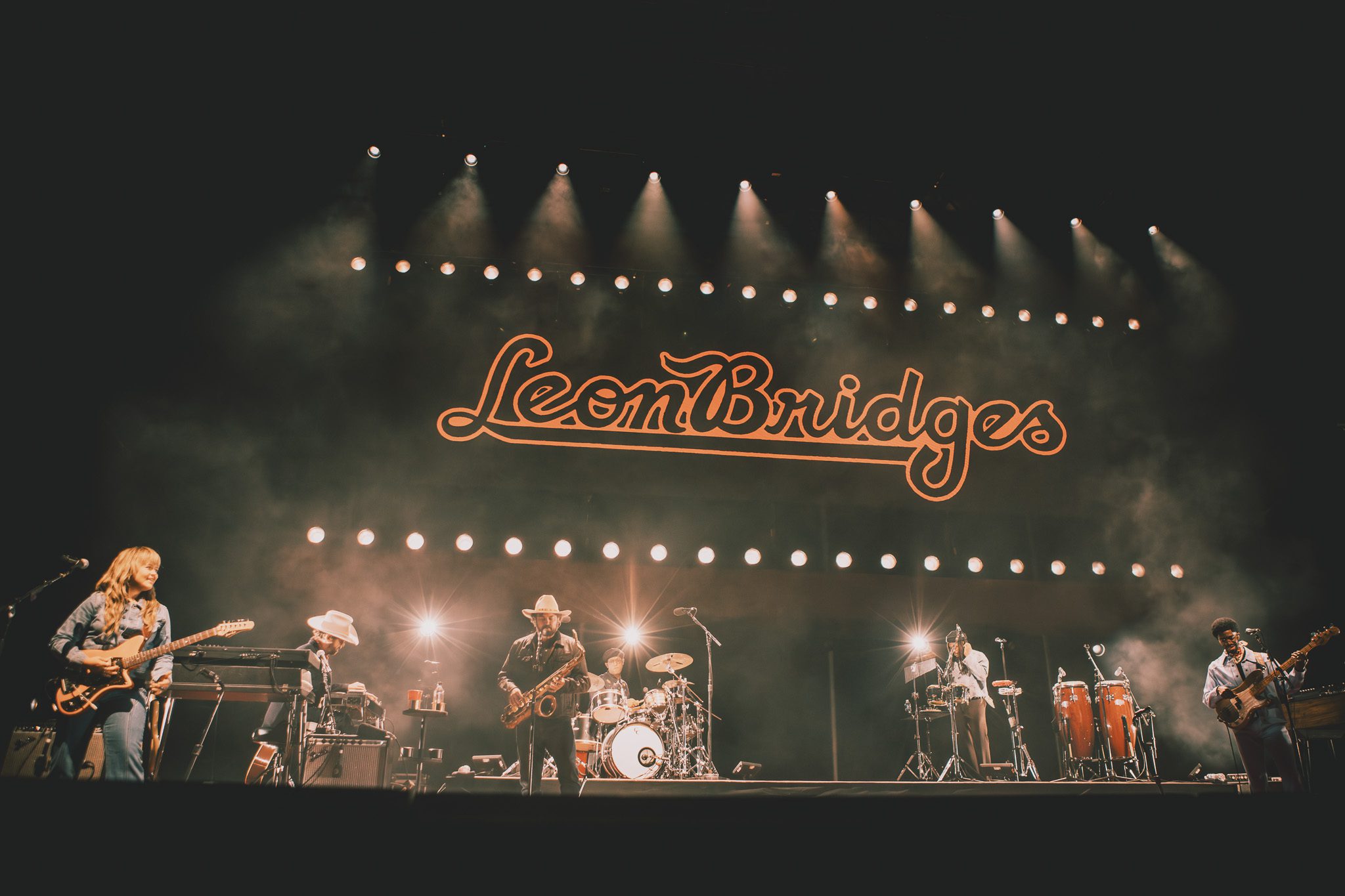 Leon Bridges at Forest Hills Stadium in Queens New York on September 4 2025