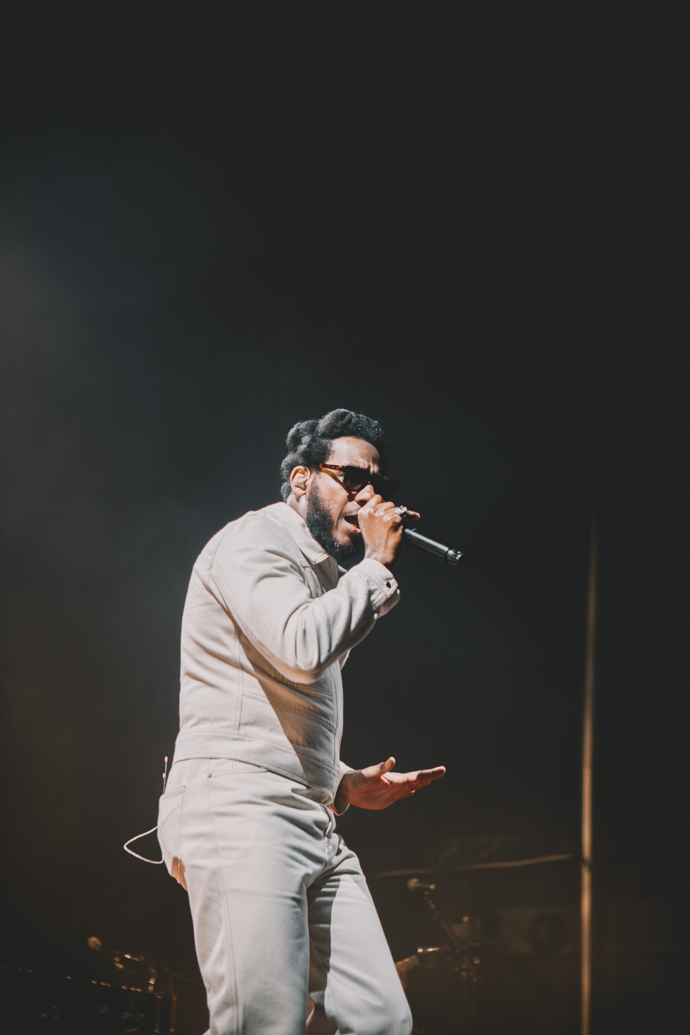 Leon Bridges at Forest Hills Stadium in Queens New York on September 4 2025