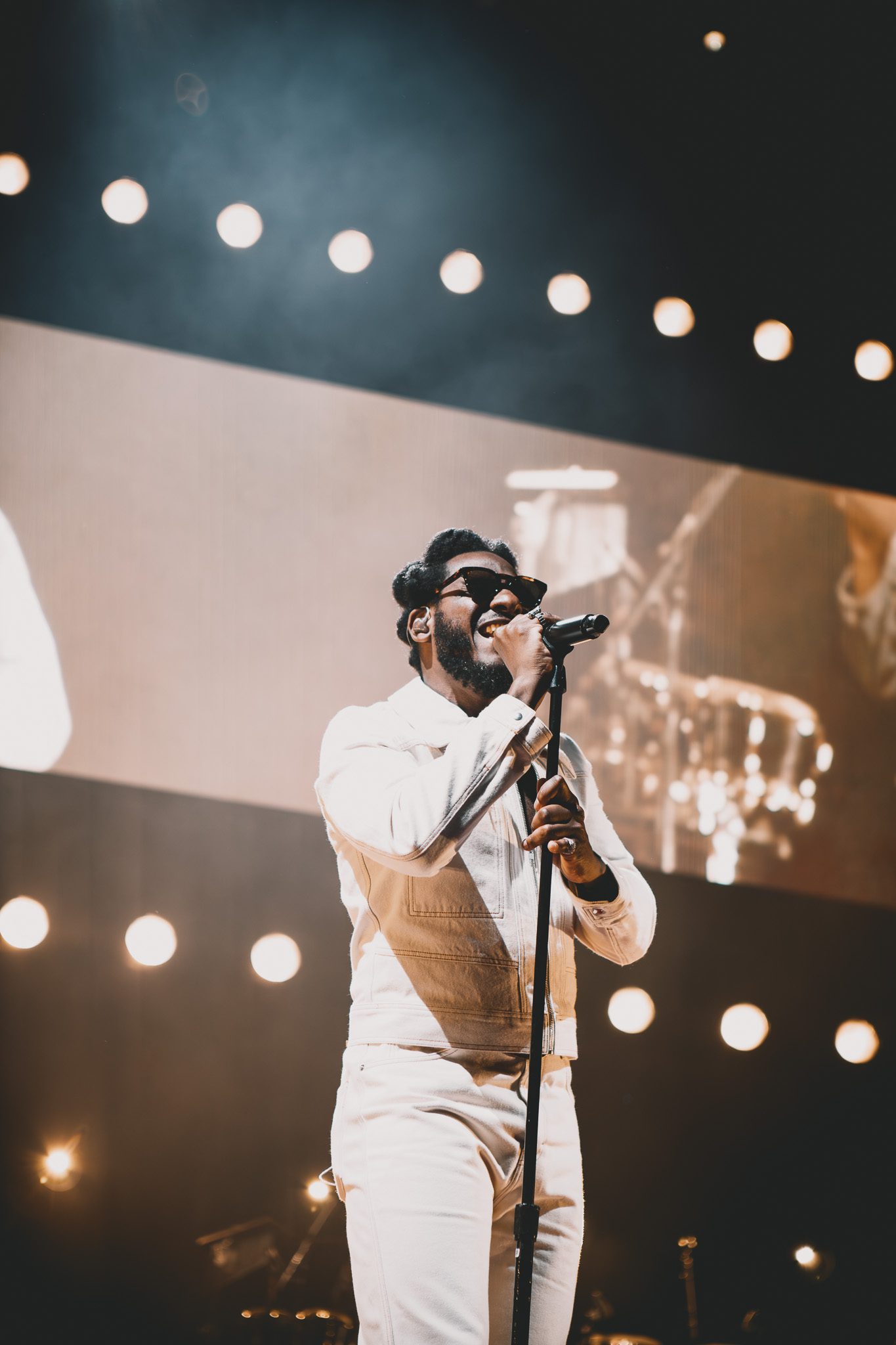 Leon Bridges at Forest Hills Stadium in Queens New York on September 4 2025