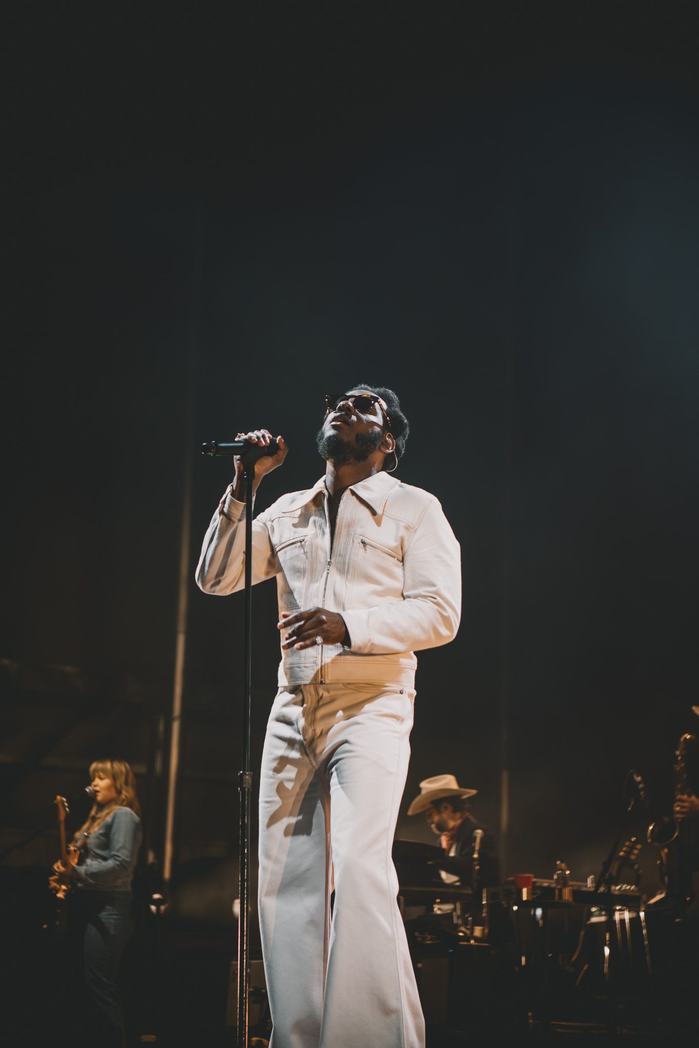 Leon Bridges at Forest Hills Stadium in Queens New York on September 4 2025