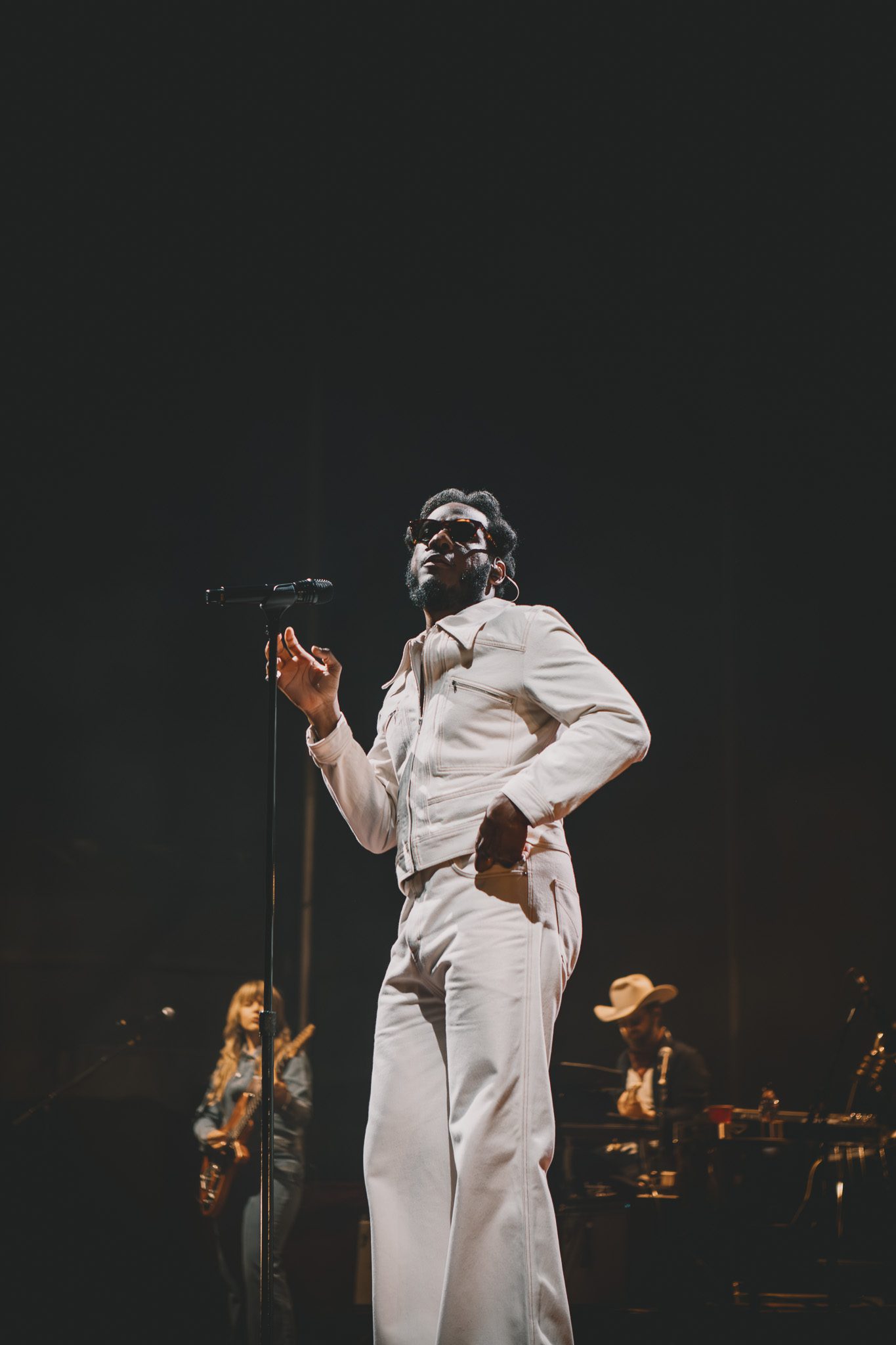 Leon Bridges at Forest Hills Stadium in Queens New York on September 4 2025