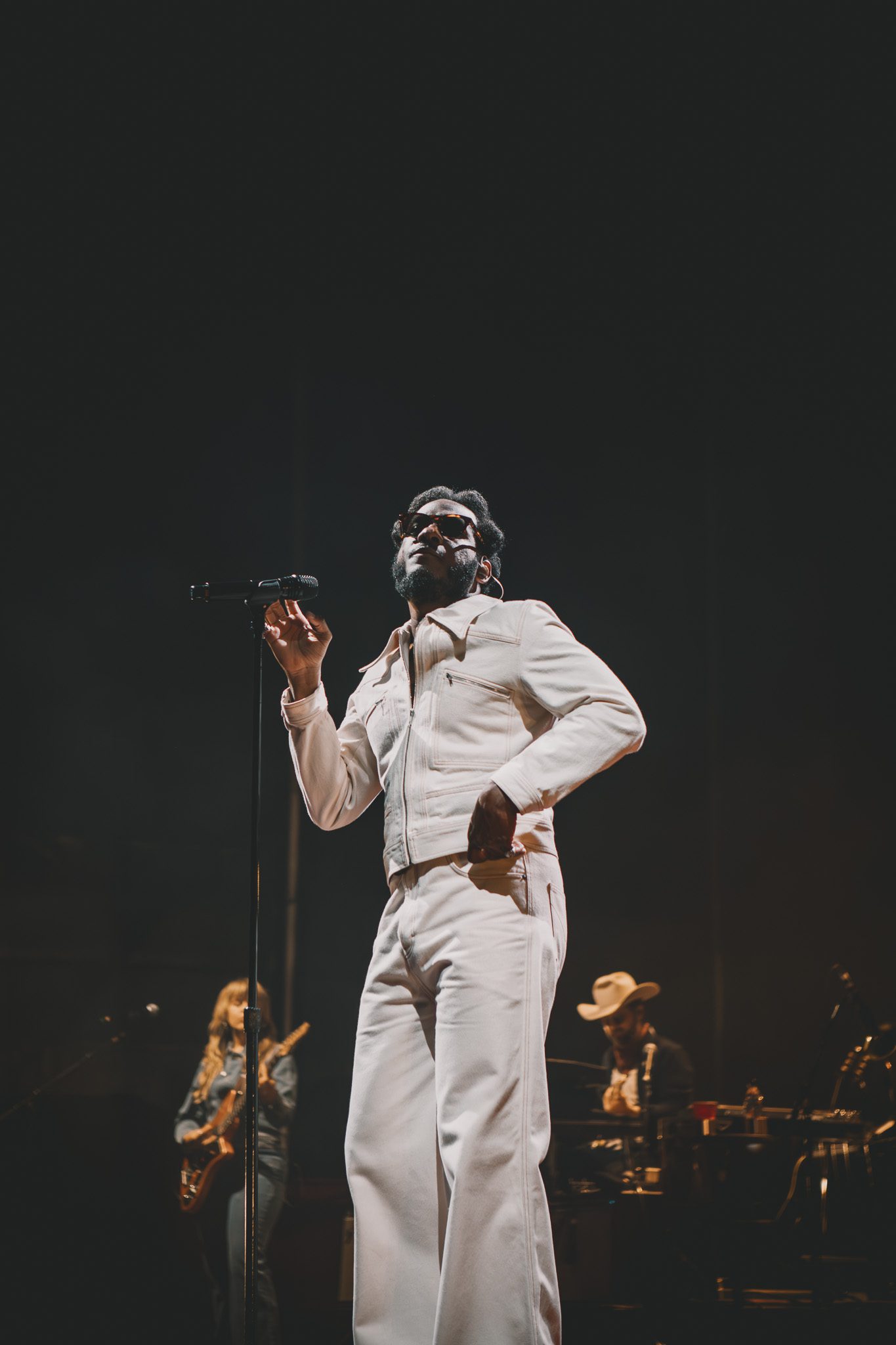 Leon Bridges at Forest Hills Stadium in Queens New York on September 4 2025