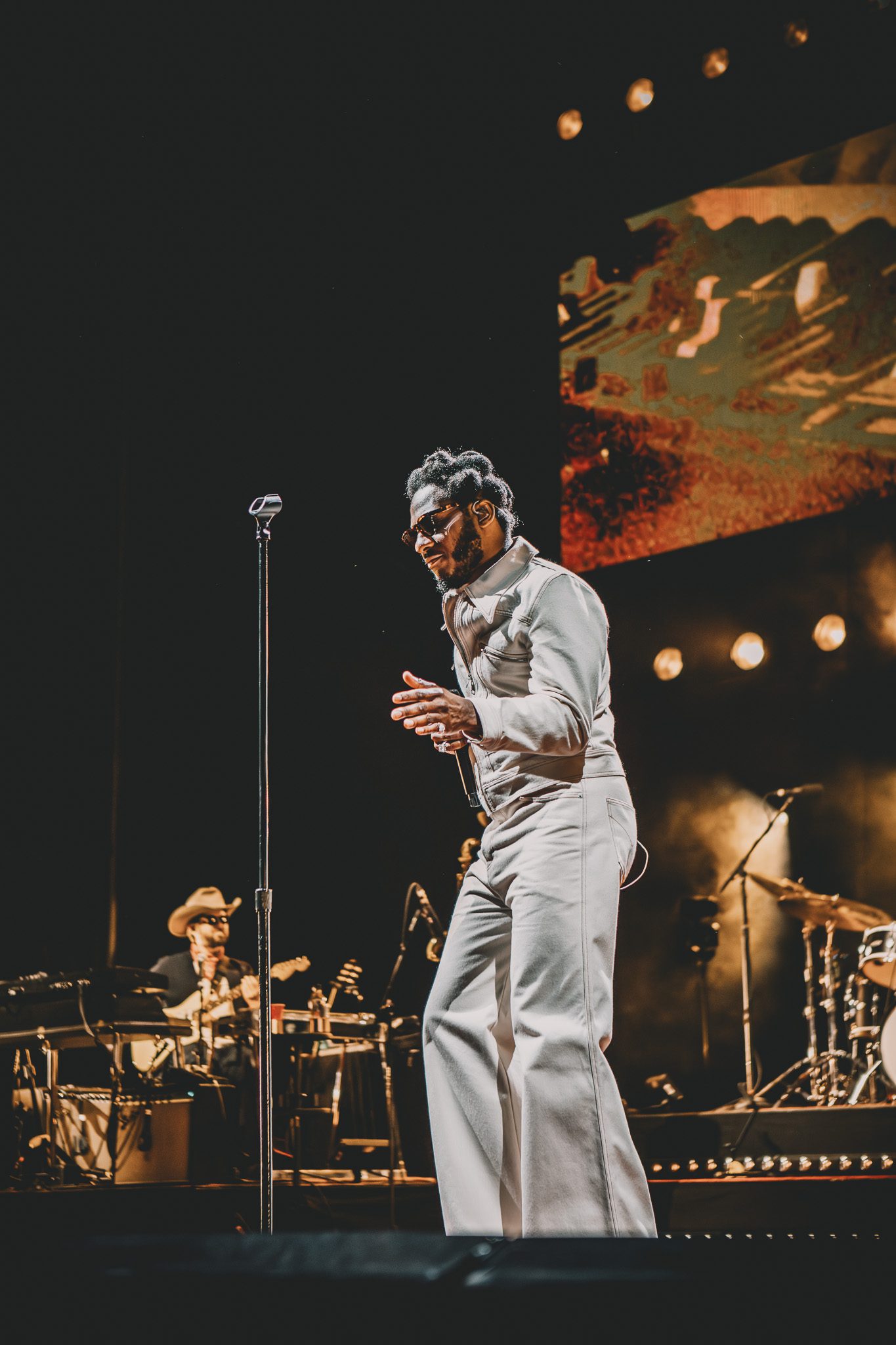 Leon Bridges at Forest Hills Stadium in Queens New York on September 4 2025