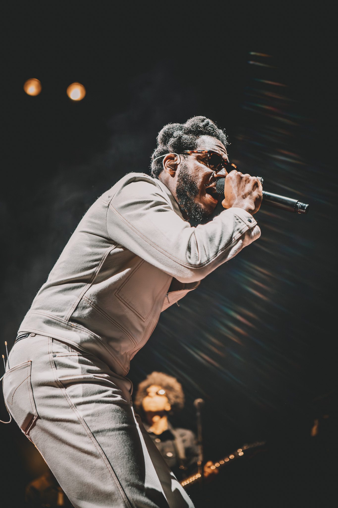 Leon Bridges at Forest Hills Stadium in Queens New York on September 4 2025