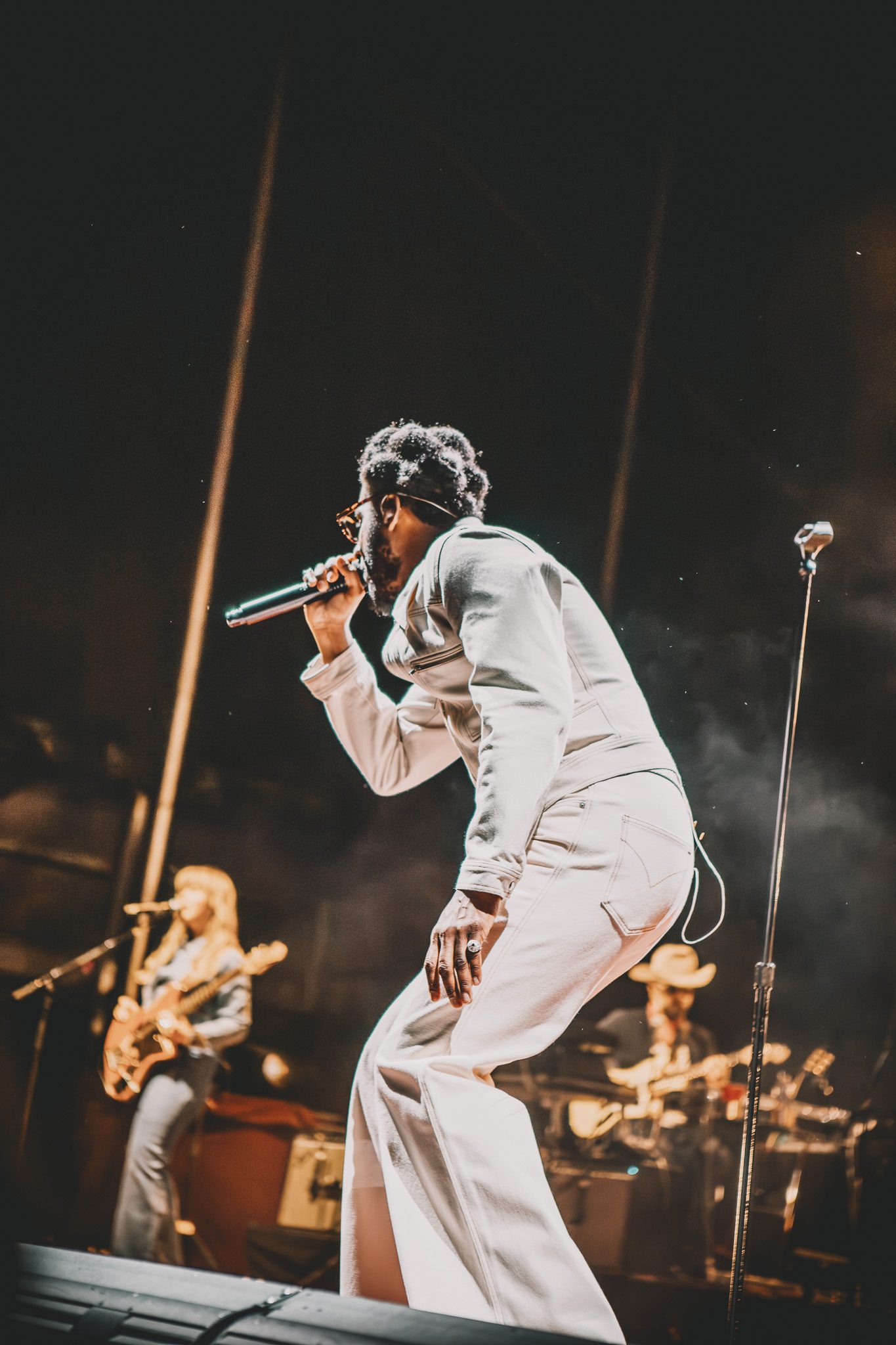 Leon Bridges at Forest Hills Stadium in Queens New York on September 4 2025