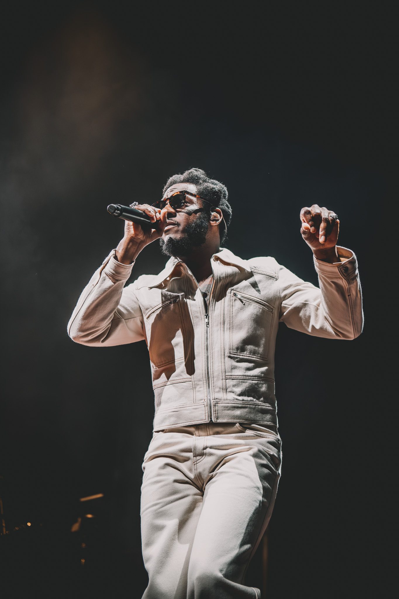 Leon Bridges at Forest Hills Stadium in Queens New York on September 4 2025