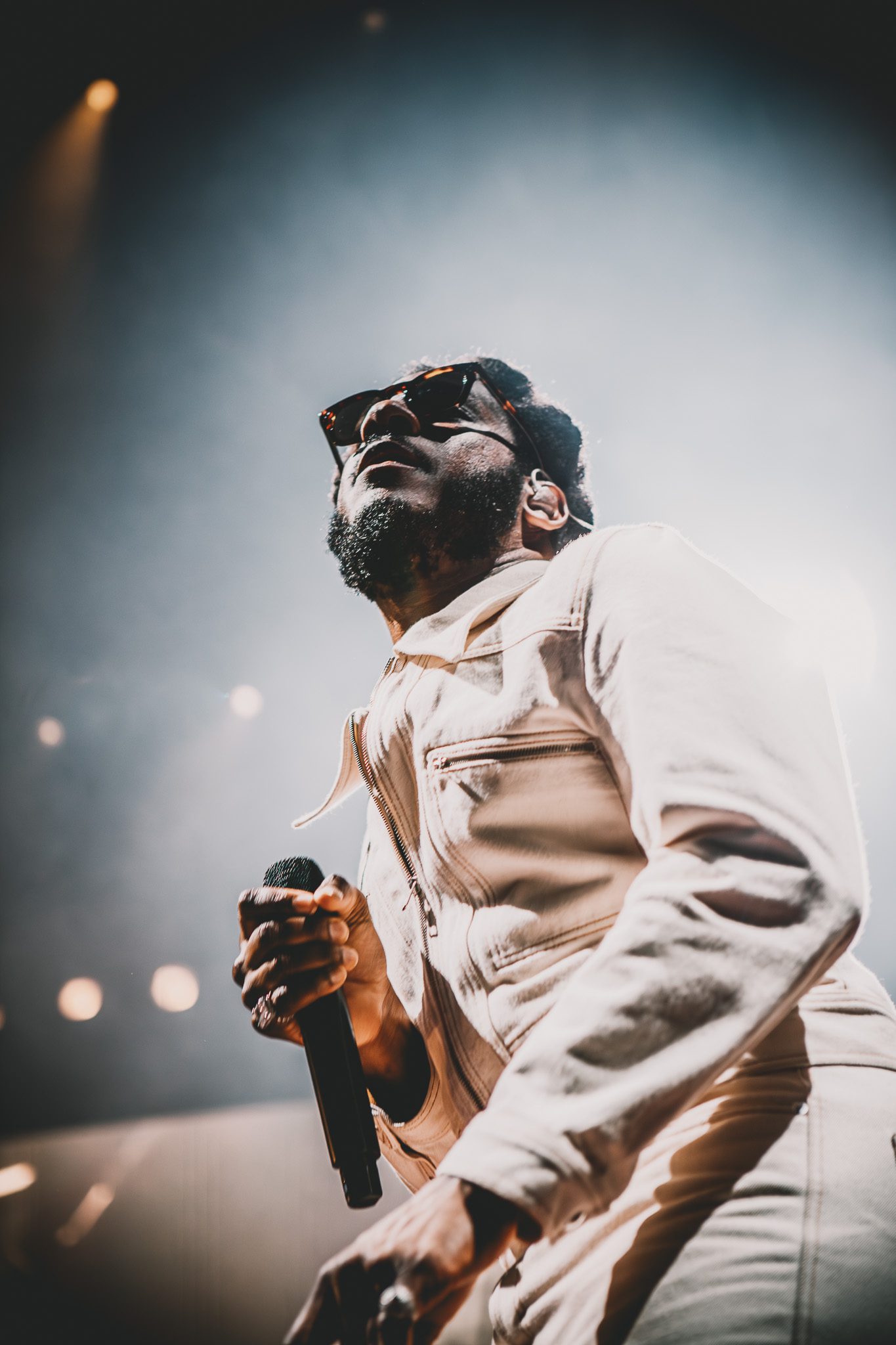 Leon Bridges at Forest Hills Stadium in Queens New York on September 4 2025