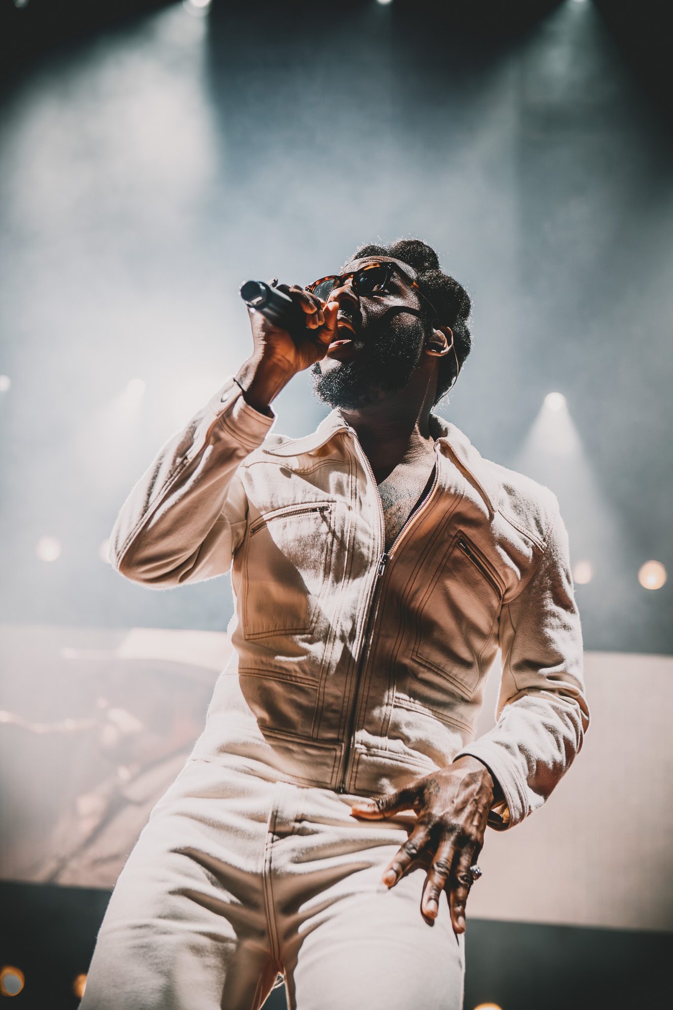 Leon Bridges at Forest Hills Stadium in Queens New York on September 4 2025