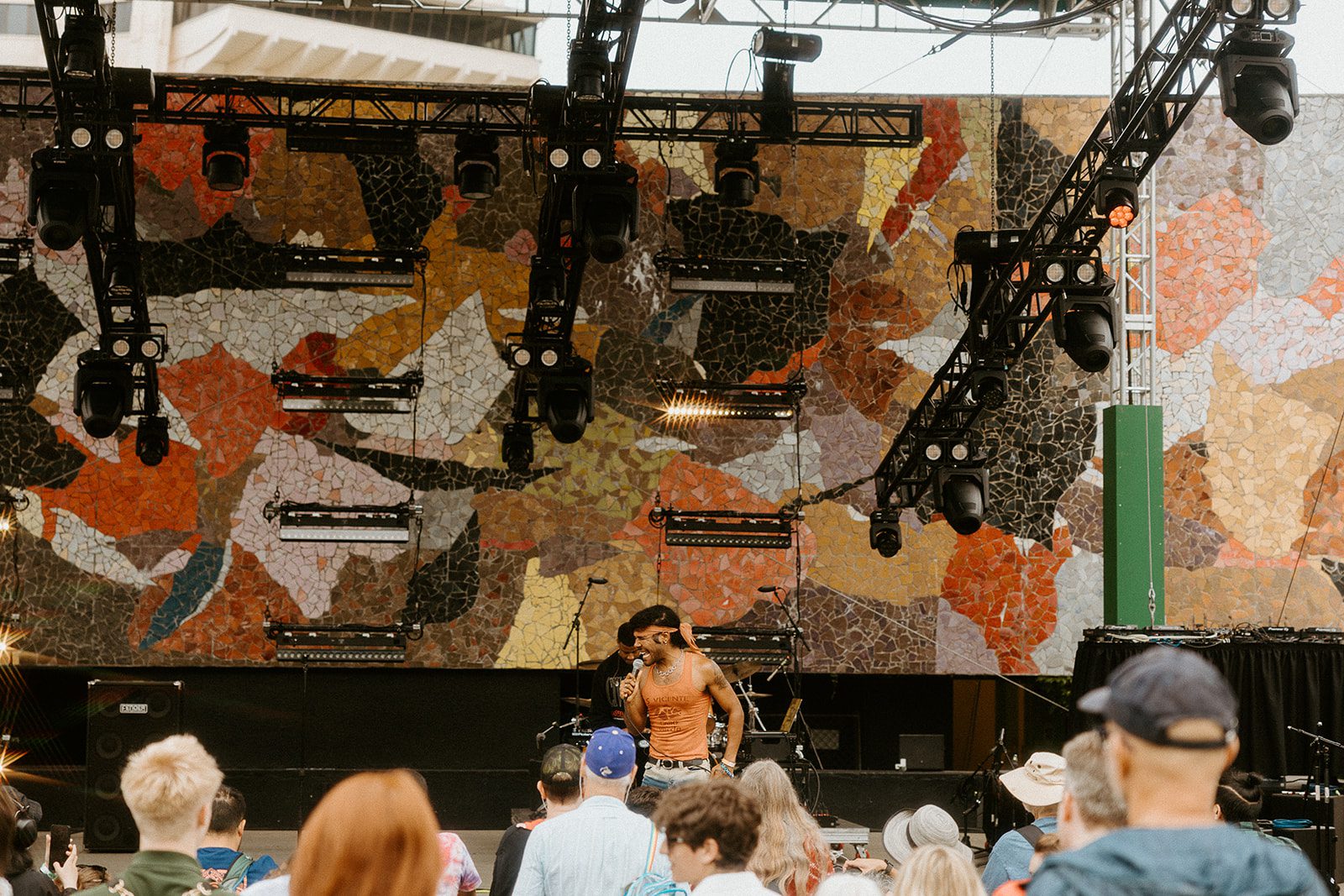 Connecticut R&B artist Kyle Dion live at Bumbershoot Festival in Seattle 2025