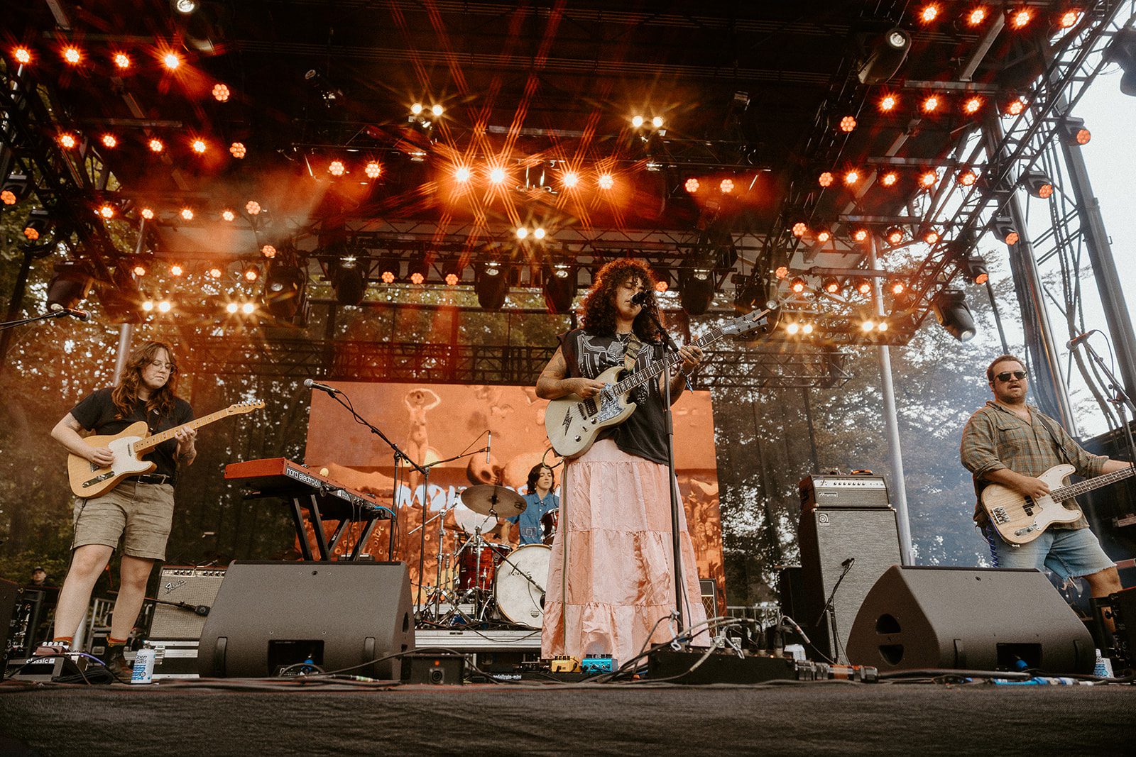 Indigo De Souza live at Bumbershoot in Seattle 2025