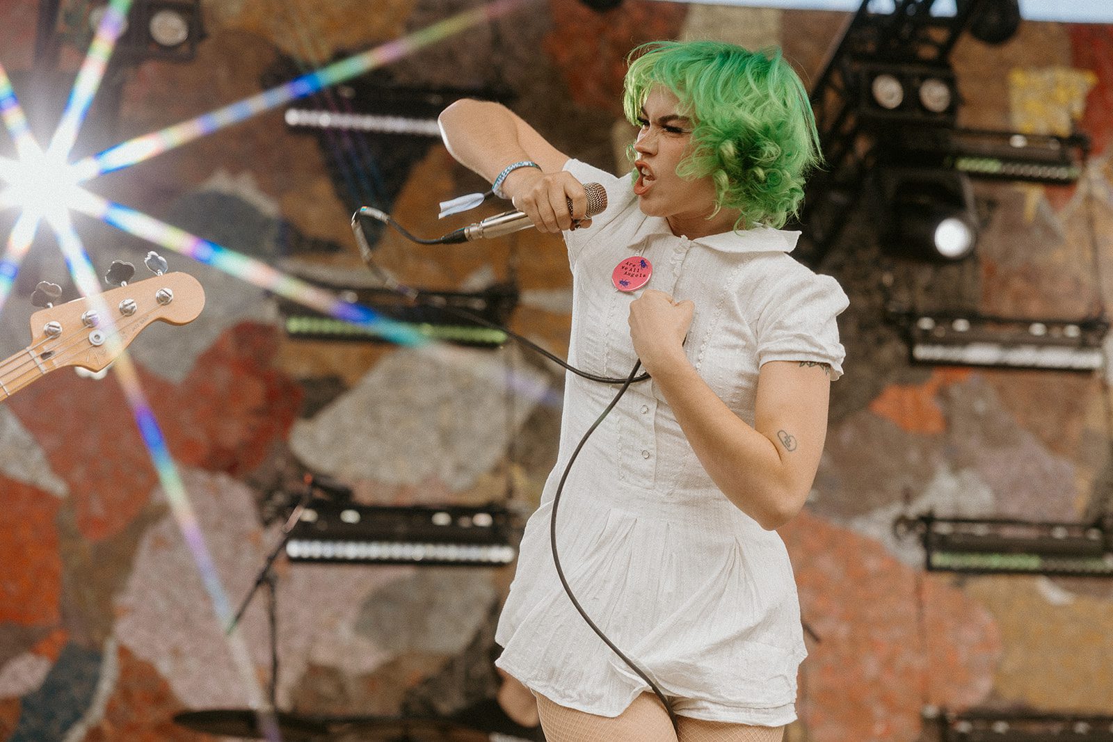 California indie alternative rock band Scowl live at Bumbershoot in Seattle 2025