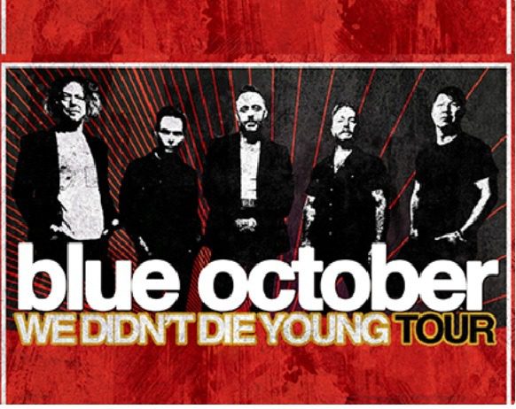 Experience the emotional journey with Blue October live in concert