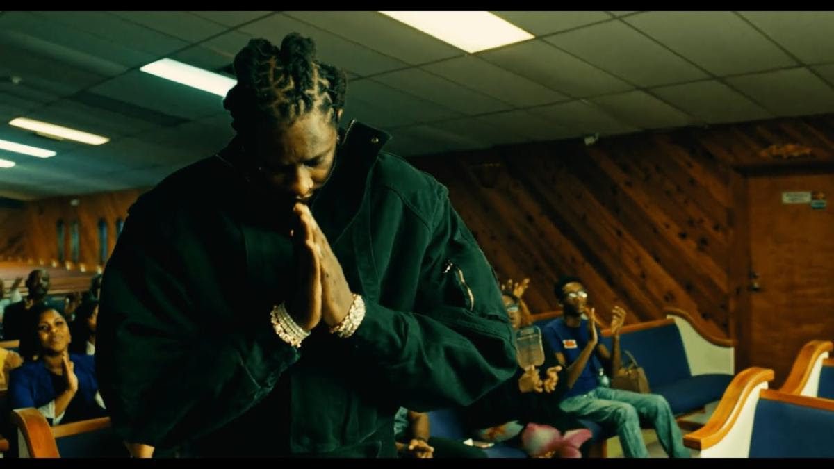 Young Thug unveils video for “Blaming Jesus” & announces hometown benefit show