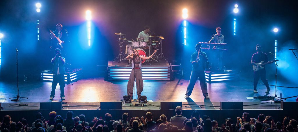 Couch at Roadrunner Boston