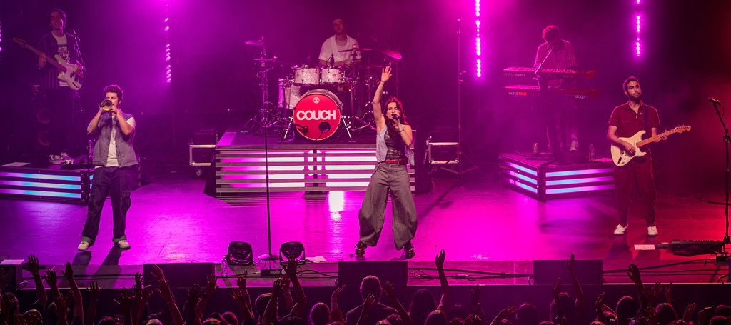 Couch at Roadrunner Boston