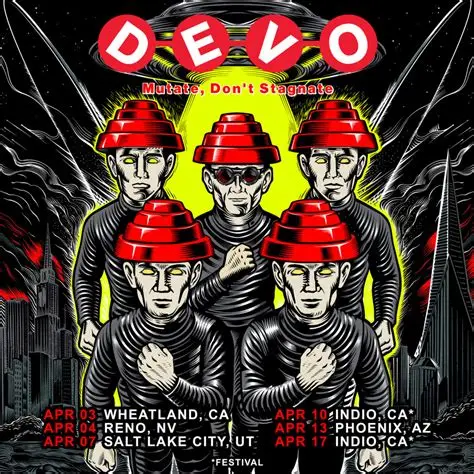 DEVO announces Mutate, Don’t Stagnate 2026 tour!
