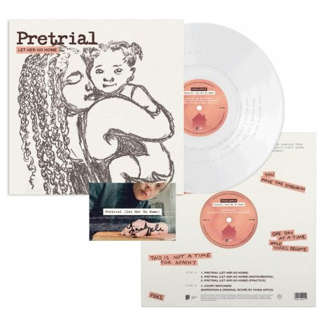 Fiona Apple continues her “Pretrial (Let Her Go Home)” advocacy with a limited-edition vinyl