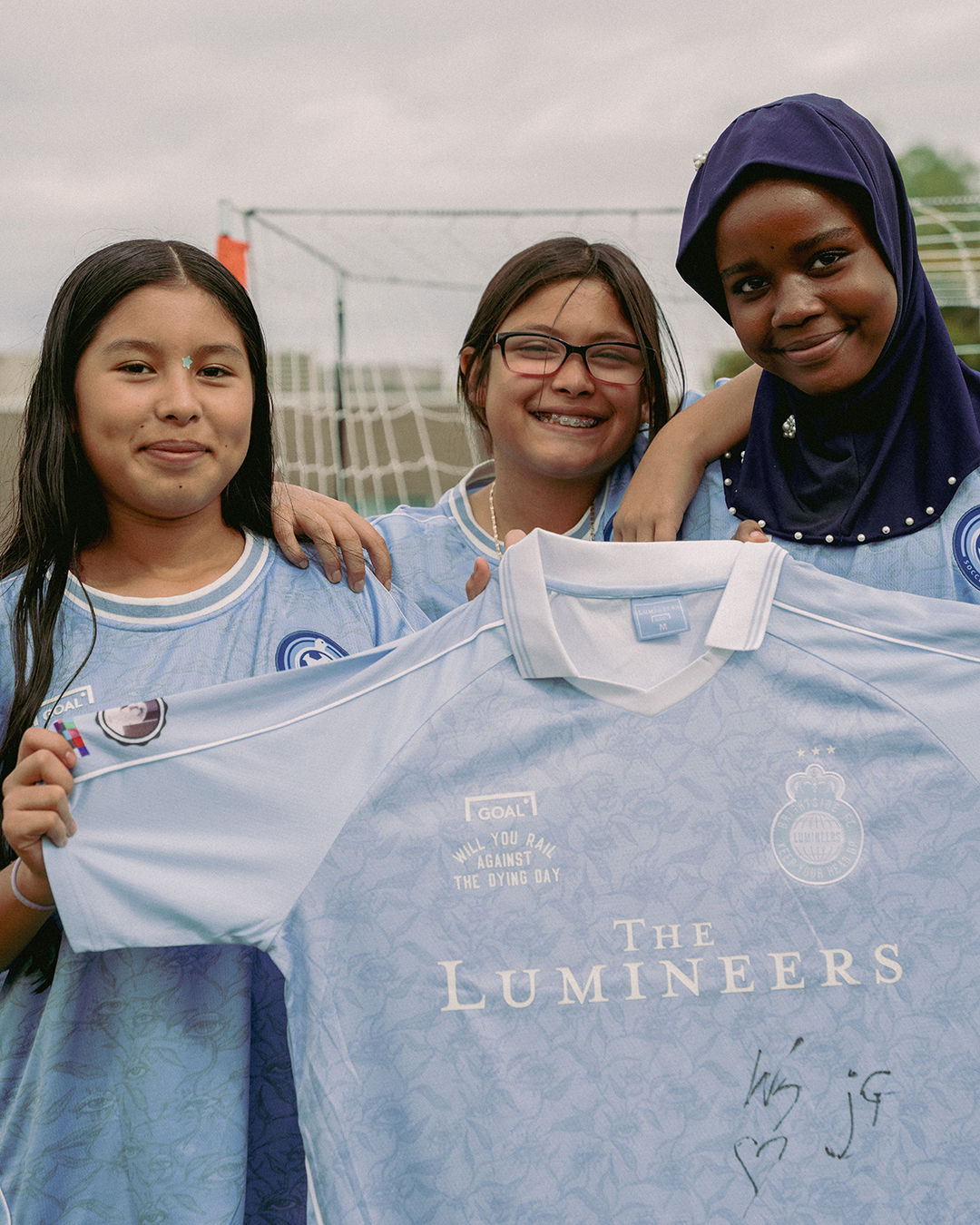 The Lumineers and GOAL Projects launch limited-edition jersey celebrating the band’s 20th anniversary and supporting Soccer Without Borders Colorado