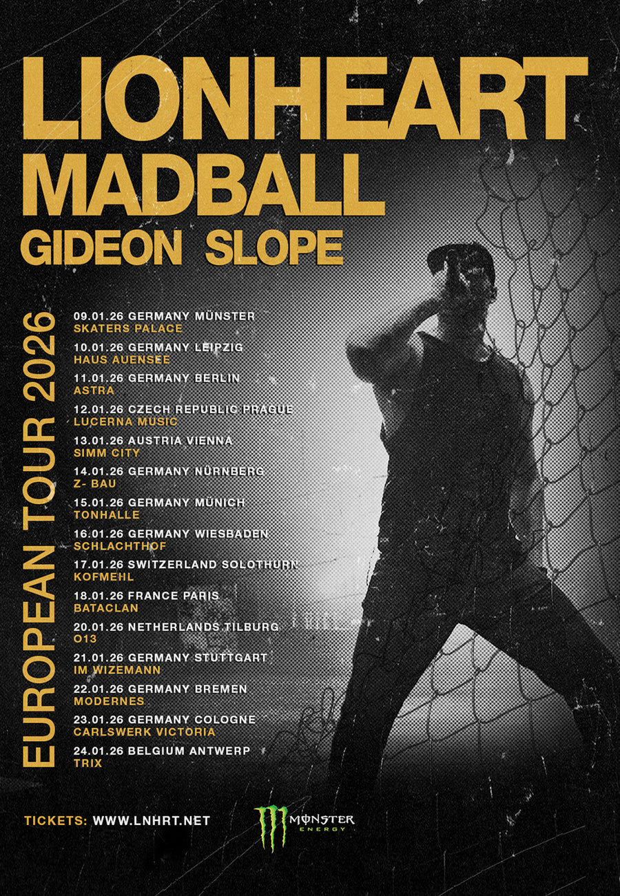 Lionheart 2026 Europe Tour