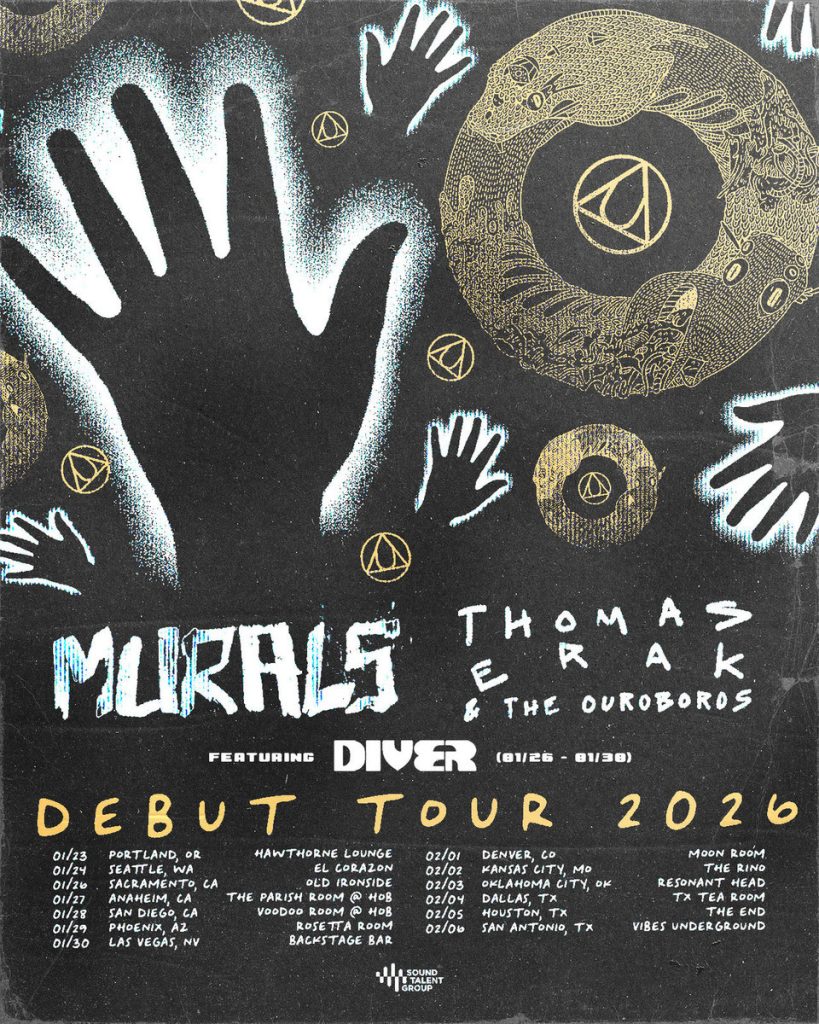 Murals and Thomas Erak & The Ouroboros co-headline tour