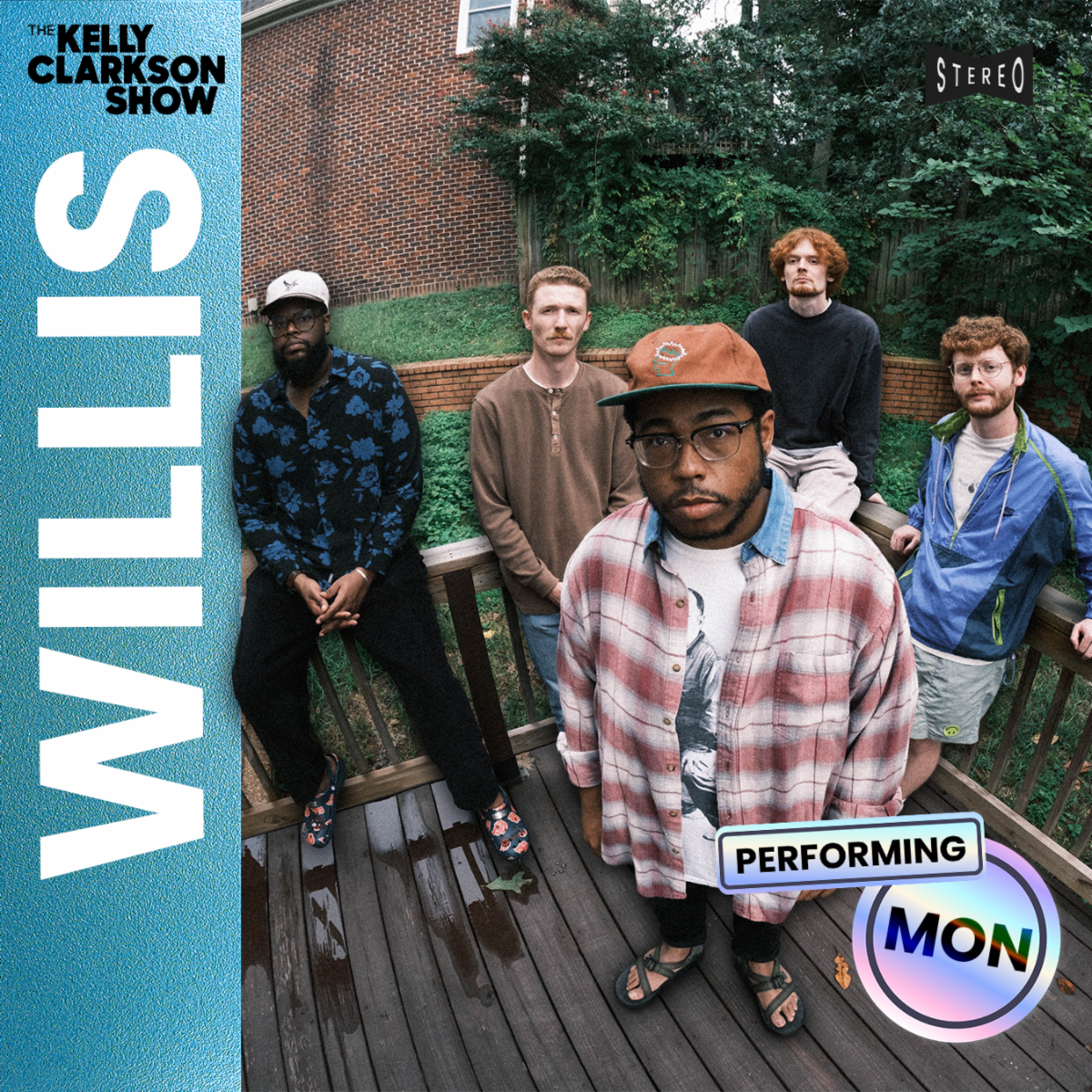 The band WILLIS’s national TV debut