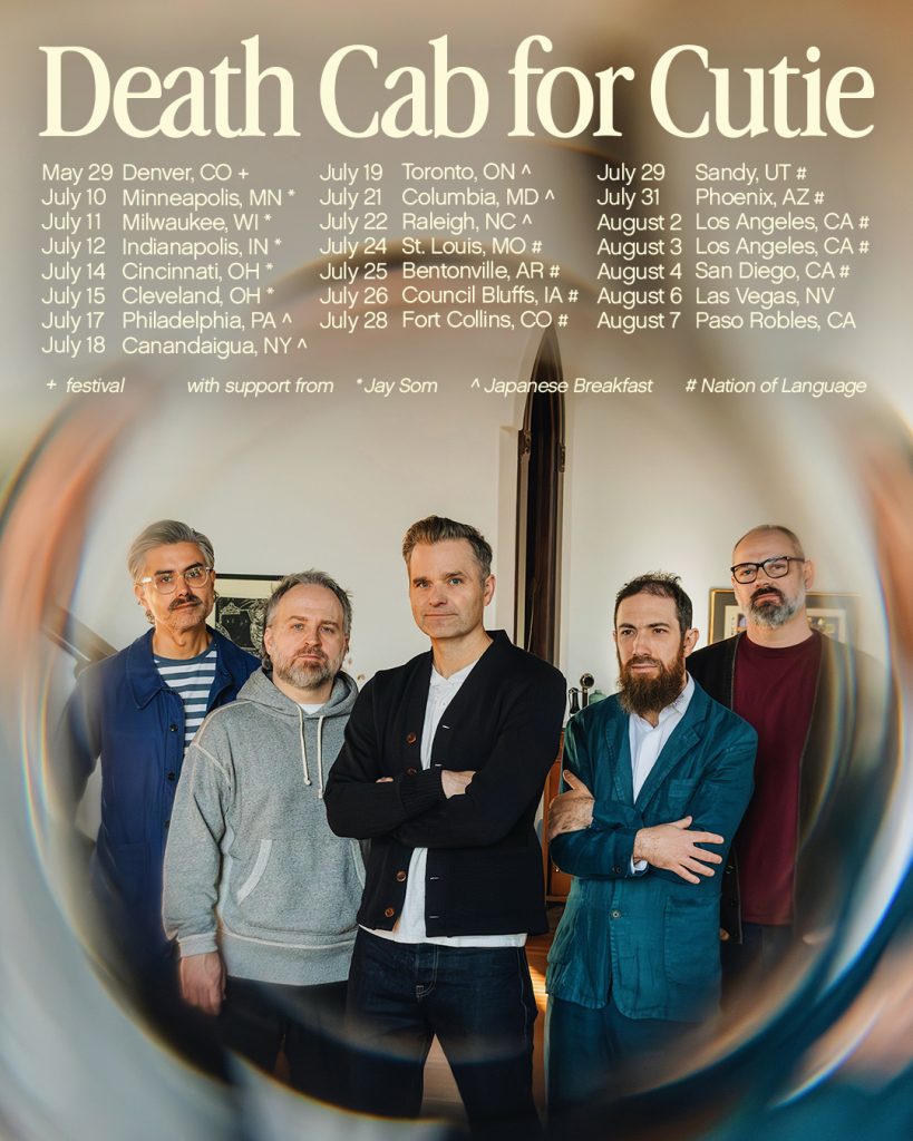 Death Cab For Cutie Tour 2026