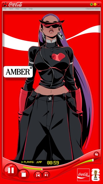 Amber Mark Character Card Medium