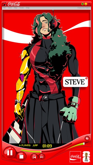 Steve Vai Character Card Medium
