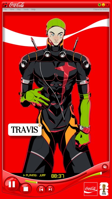 Travis Barker Character Card Medium