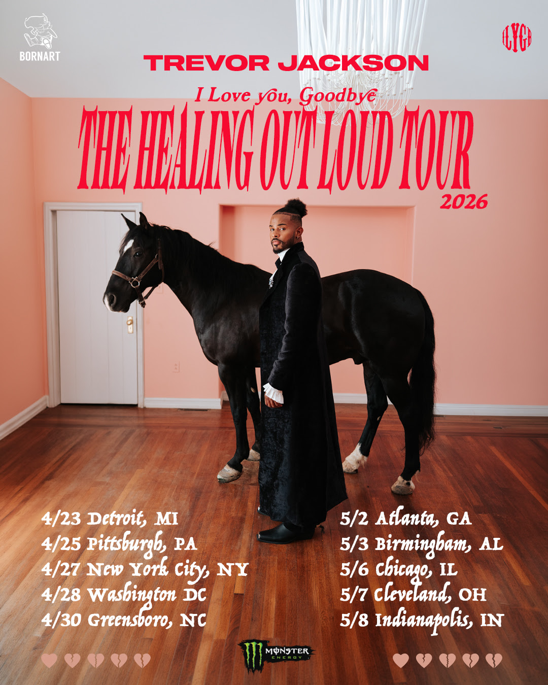 Trevor Jackson announces The Healing Out Loud Tour