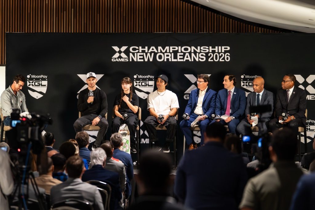 X Games Press Conference New Orleans