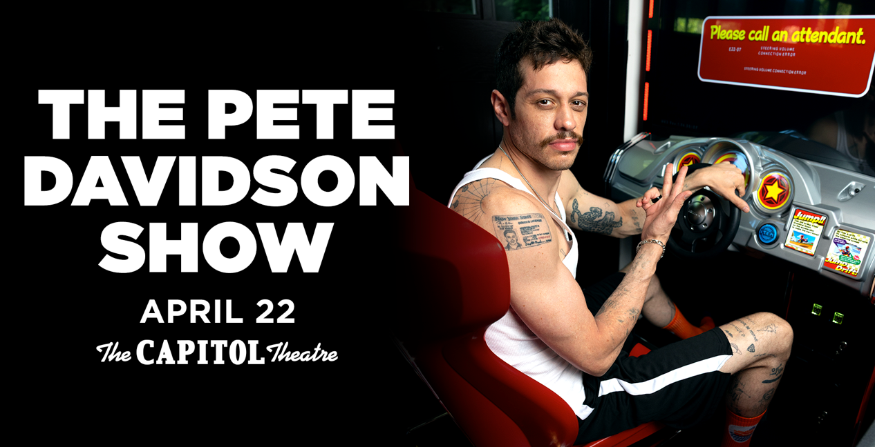 Pete Davidson returns to New York at The Capitol Theatre for an exclusive no phone set