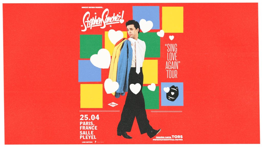Stephen Sanchez launches his “Sing Love, Again” tour in Paris!