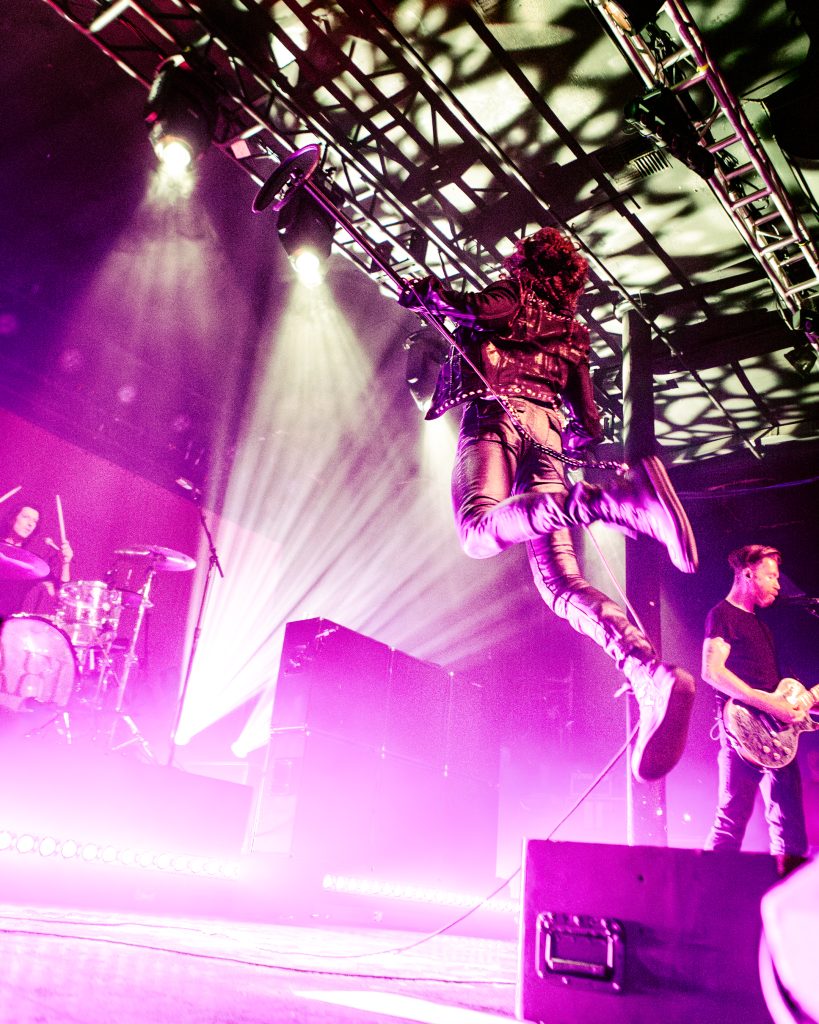 AFI performs at Roseland Theater on in Portland, Ore. on April 17th, 2025.