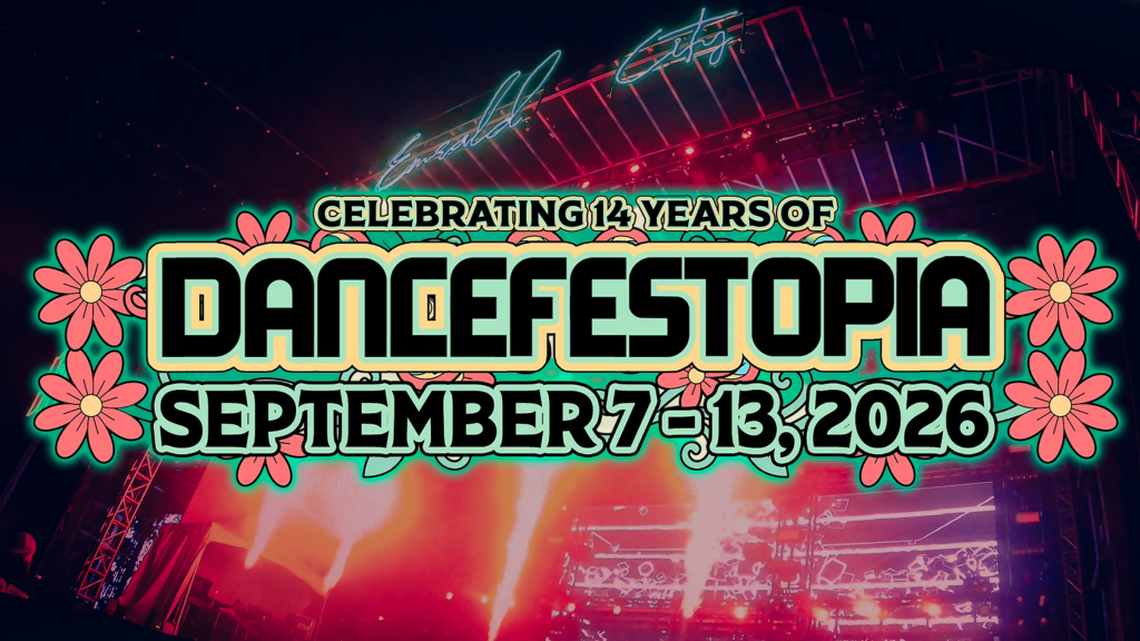 7 Days of purely overpowered BASS. DANCEFESTOPIA 2026 – Year 14!