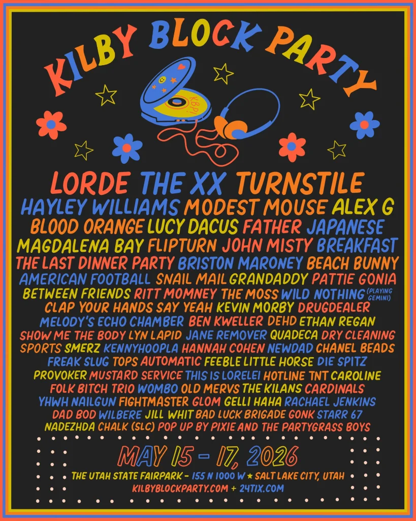 Kilby Block Party 2026: Daily set times are here – start planning your weekend now!