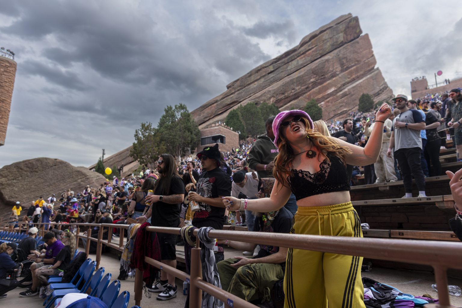 Neotika Ravenscoon and Jantsen took over Red Rocks with WonkyWilla, Jason Leech ...