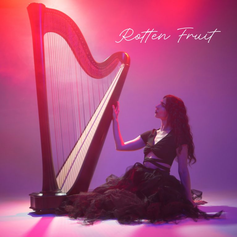Queer harpist Stephanie Babirak releases new single “Waterline”