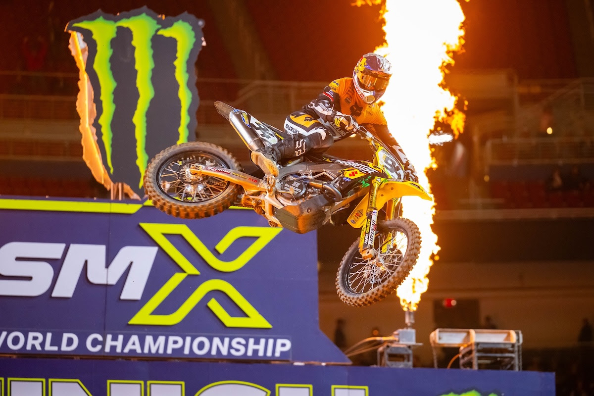 Progressive Insurance Cycle Gear Suzuki's Ken Roczen has moved within five points of the championship lead following back-to-back victories.