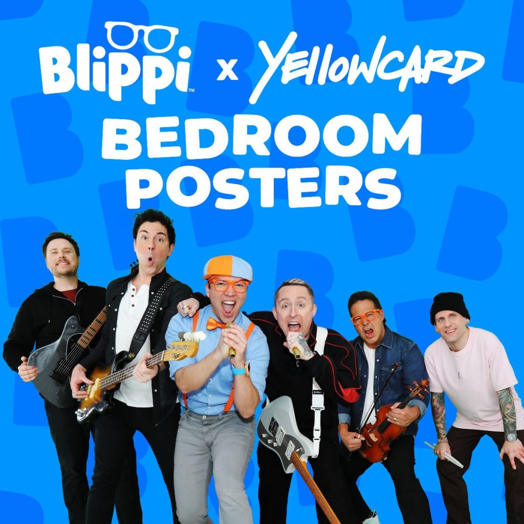 Blippi x Yellowcard "Bedroom Posters"
