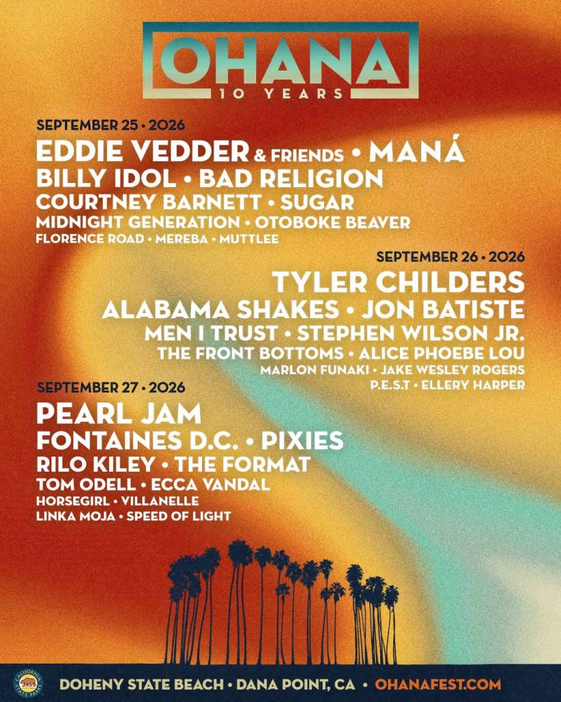 Ohana Music Festival Lineup