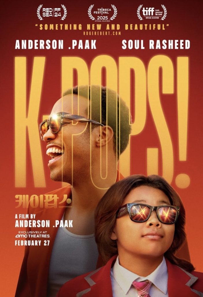 Anderson .Paak’s new 16-feature album, K-POPS! (Music from and inspired by BY K-POPS! Motion Picgture)