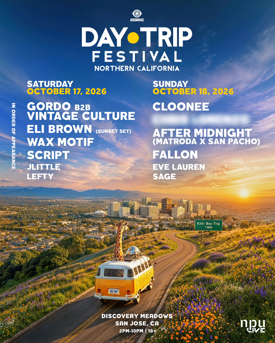 Day Trip Music Festival NoCal
