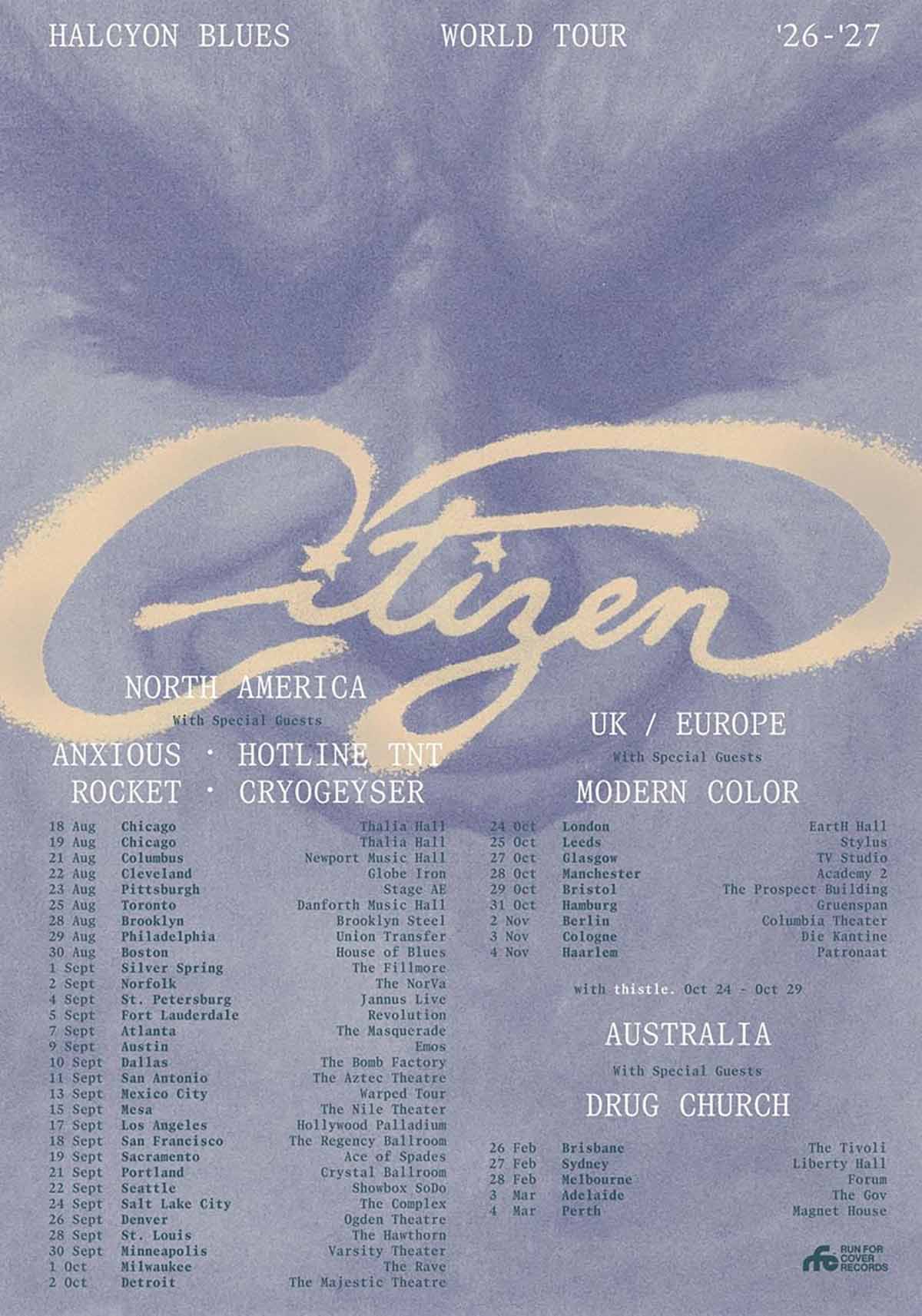 Citizen World Tour 2026