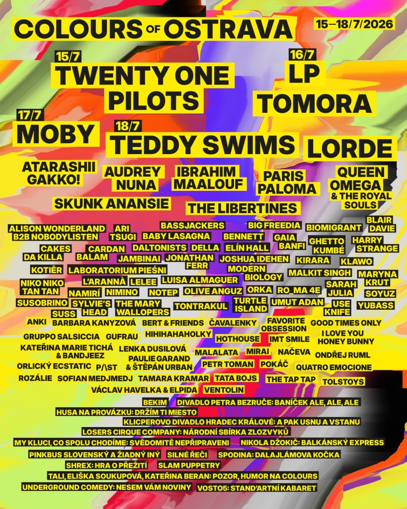Colours of Ostrava Lineup