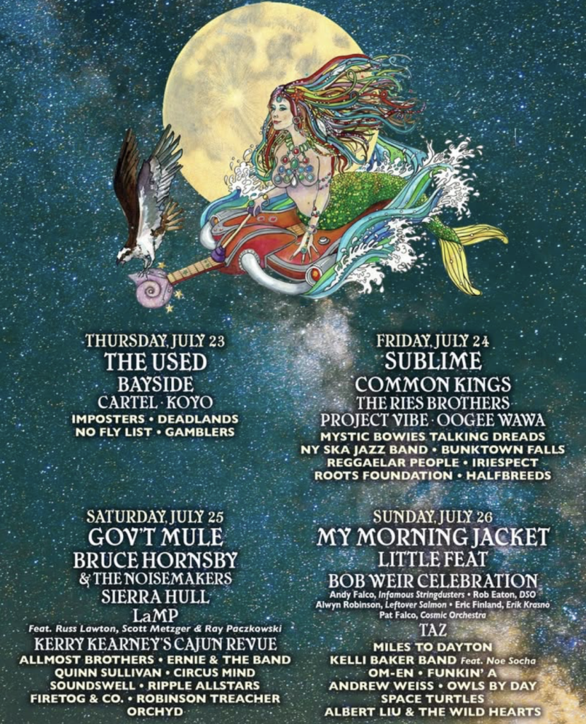 Great South Bay Music Festival 2026 lineup