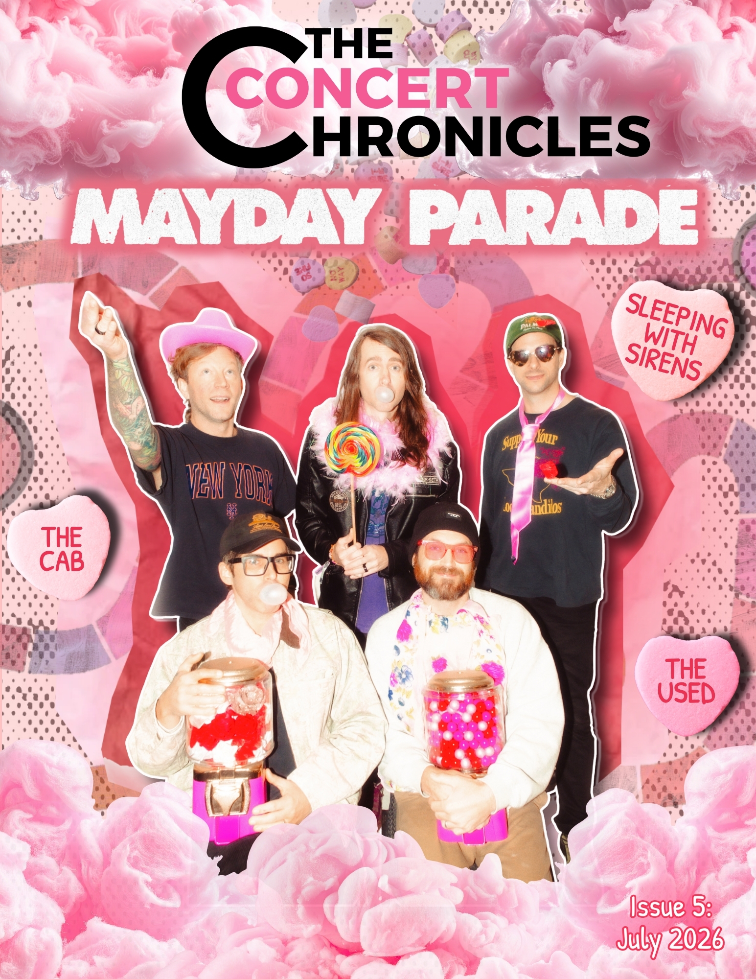 The Concert Chronicles Issue #5 cover