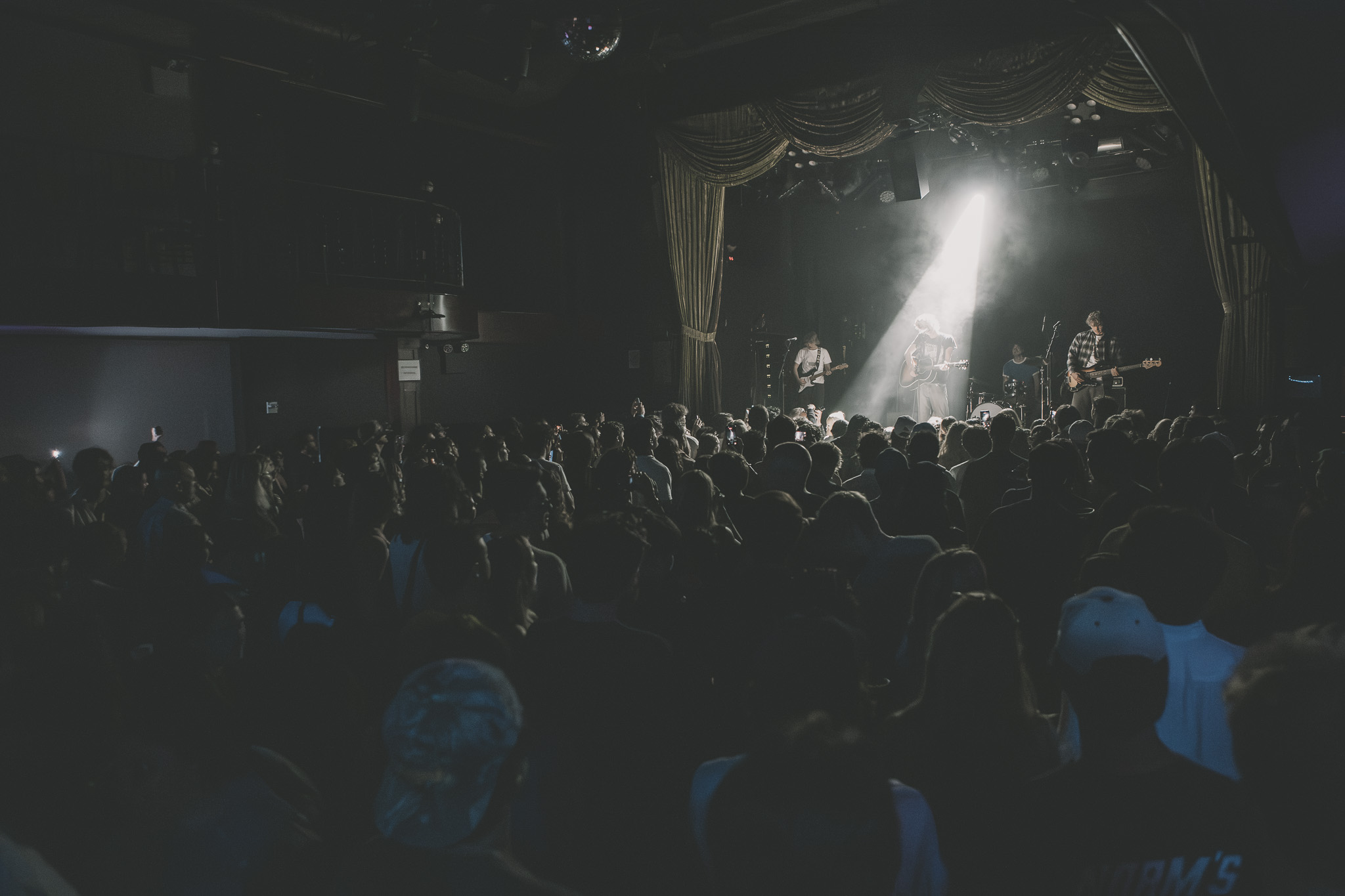 Day We Ran is standing naked at Bowery Ballroom’s door
