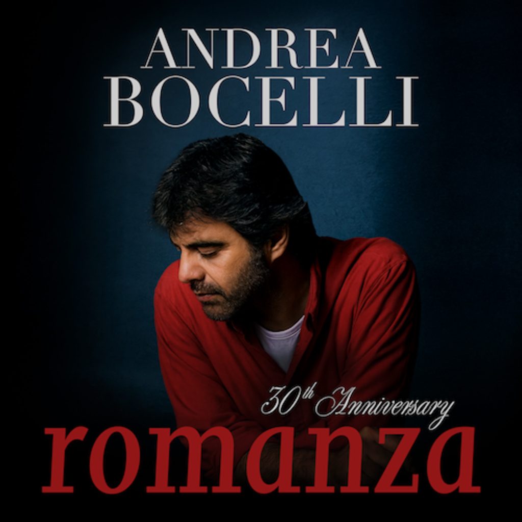 ANDREA BOCELLI ROMANZA 30TH ARTWORK